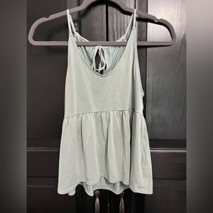 Cute mint green top